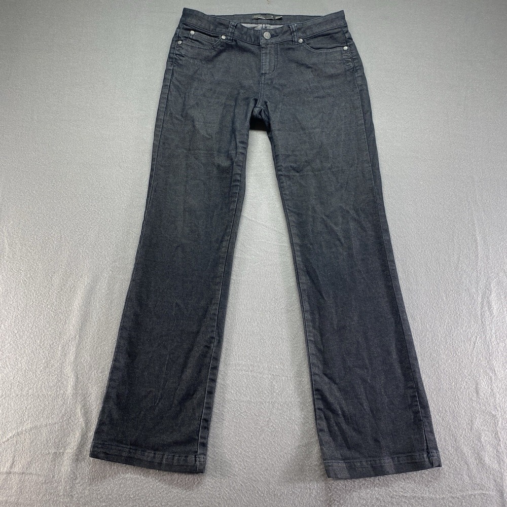 Prana Kara Jeans Womens 6 Dark Indigo Blue Straight Leg Stretch‎ Denim Pants